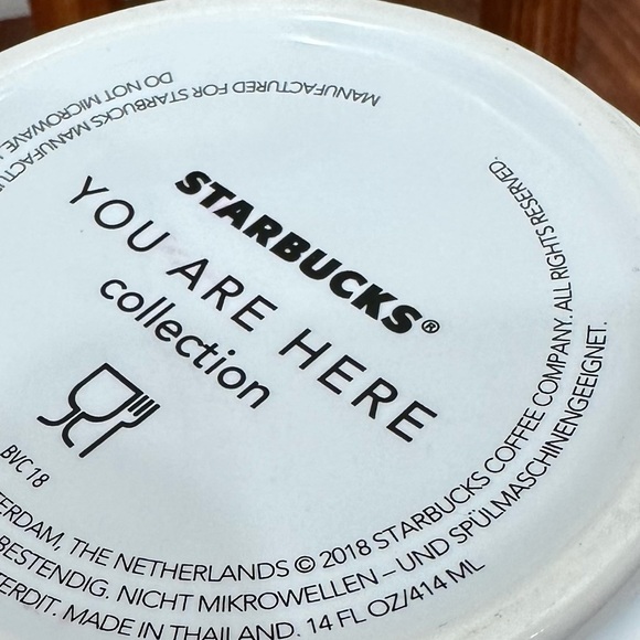 Starbucks Coffee You Are Here Collection Spain Holiday Christmas Mug Cup 2018 - Picture 8 of 10